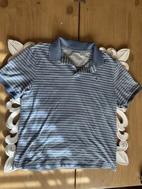 Vineyard Vines Edgartown Polo Size Small Men's Blue Stripes